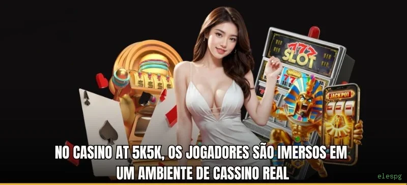 Imagem promocional do cassino online da elespg mostrando jogos ao vivo